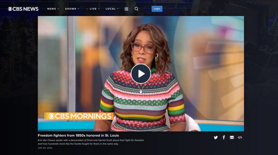 Source: CBS News/CBS Mornings interview — Kris Van Cleave spoke with a descendant of Dred and Harriet Scott about their fight for freedom and how hundreds more like the Scotts fought for theirs in the same way.