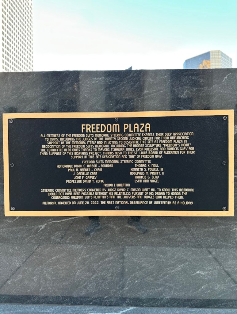 Freedom Suits Memorial Foundation Monument Detail No. 14