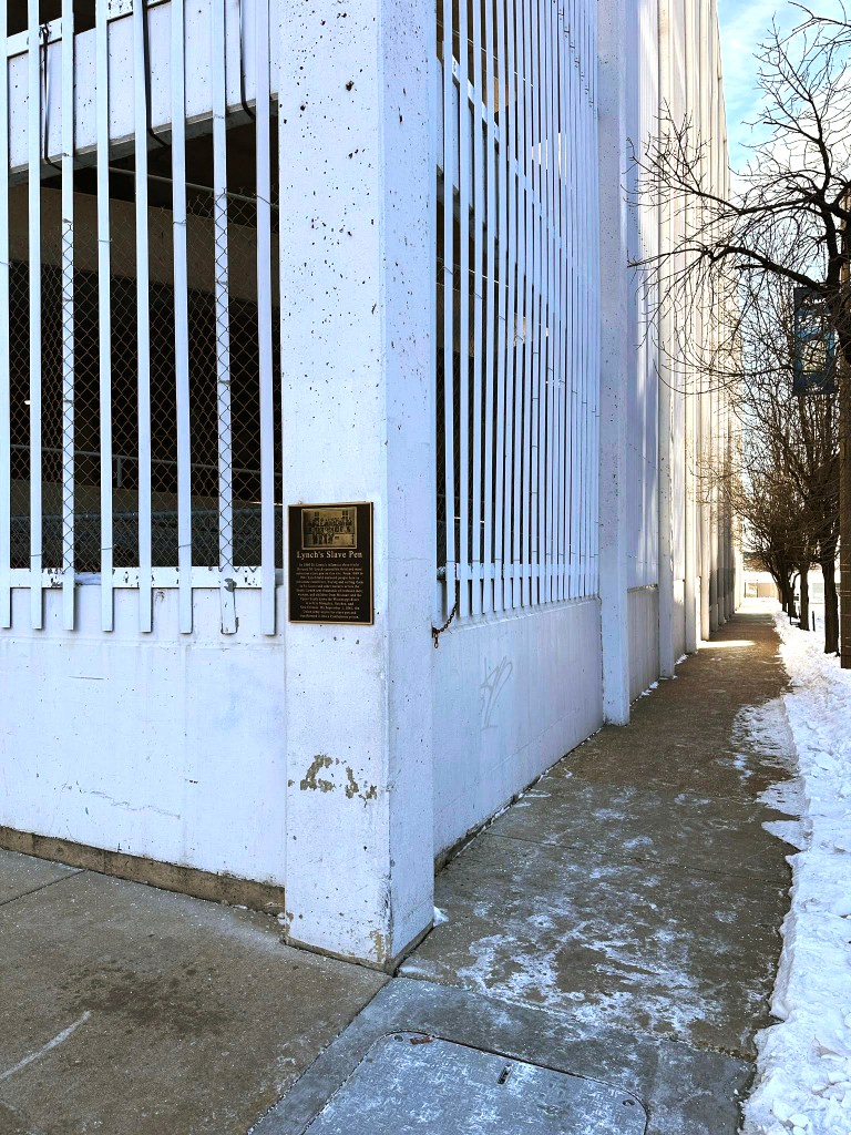 Bernard Lynch Plaque installed on the corner of Broadway and Clark in downtown St. Louis, MO.